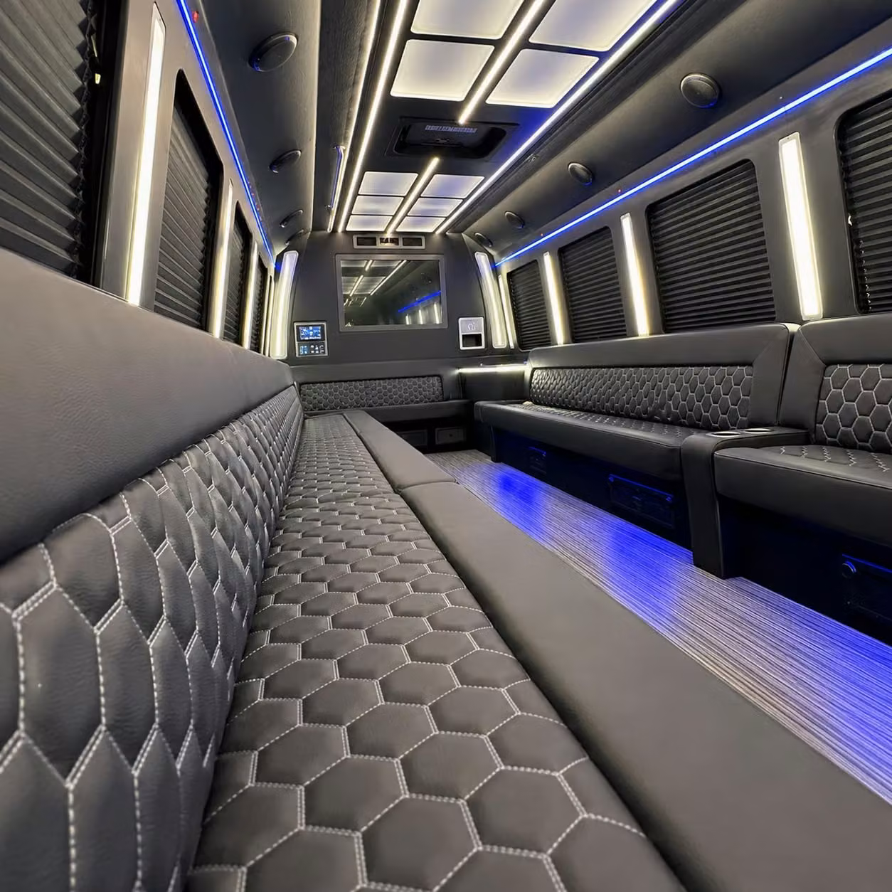 party bus interior