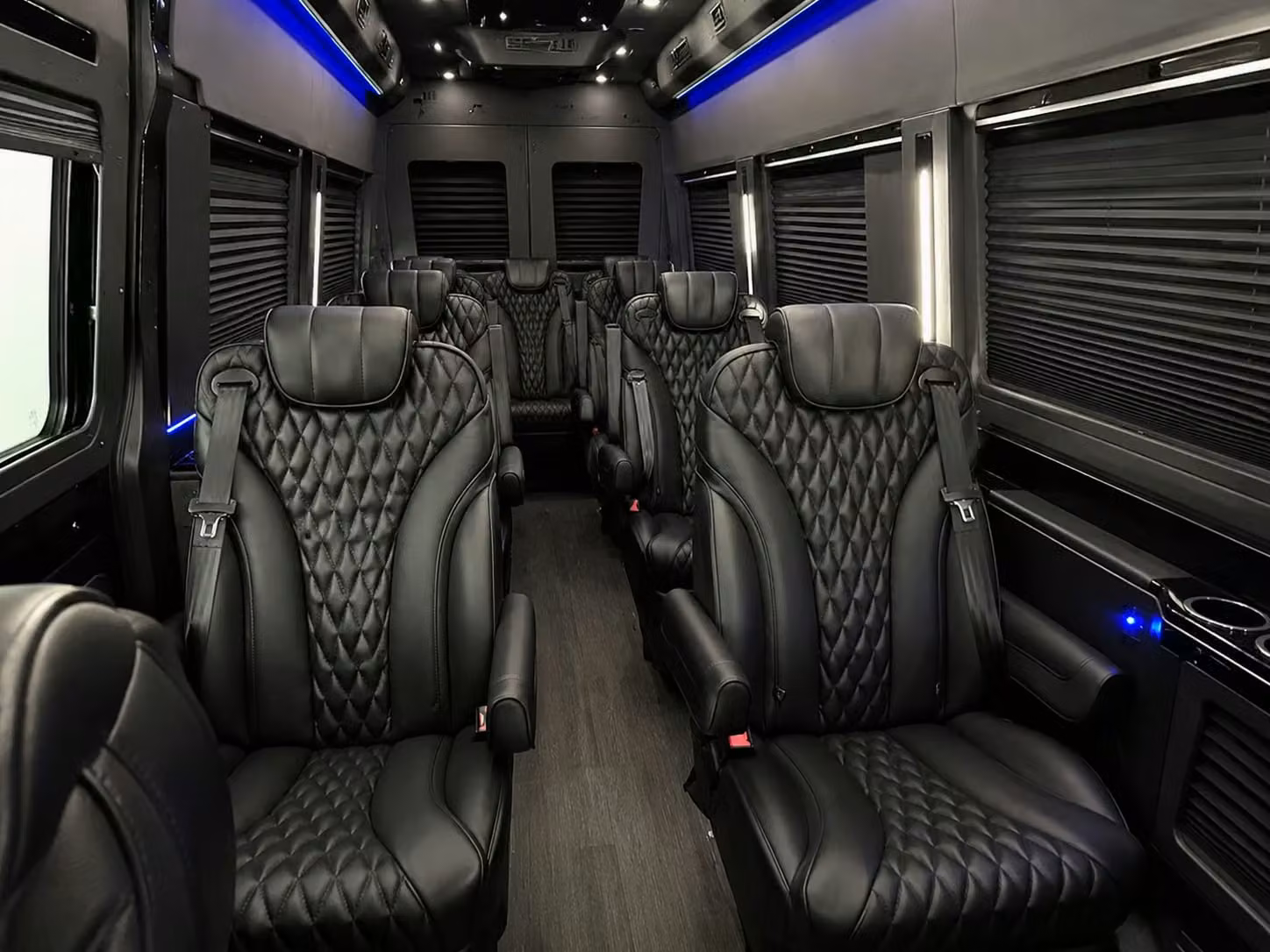 sprinter van with driver interior