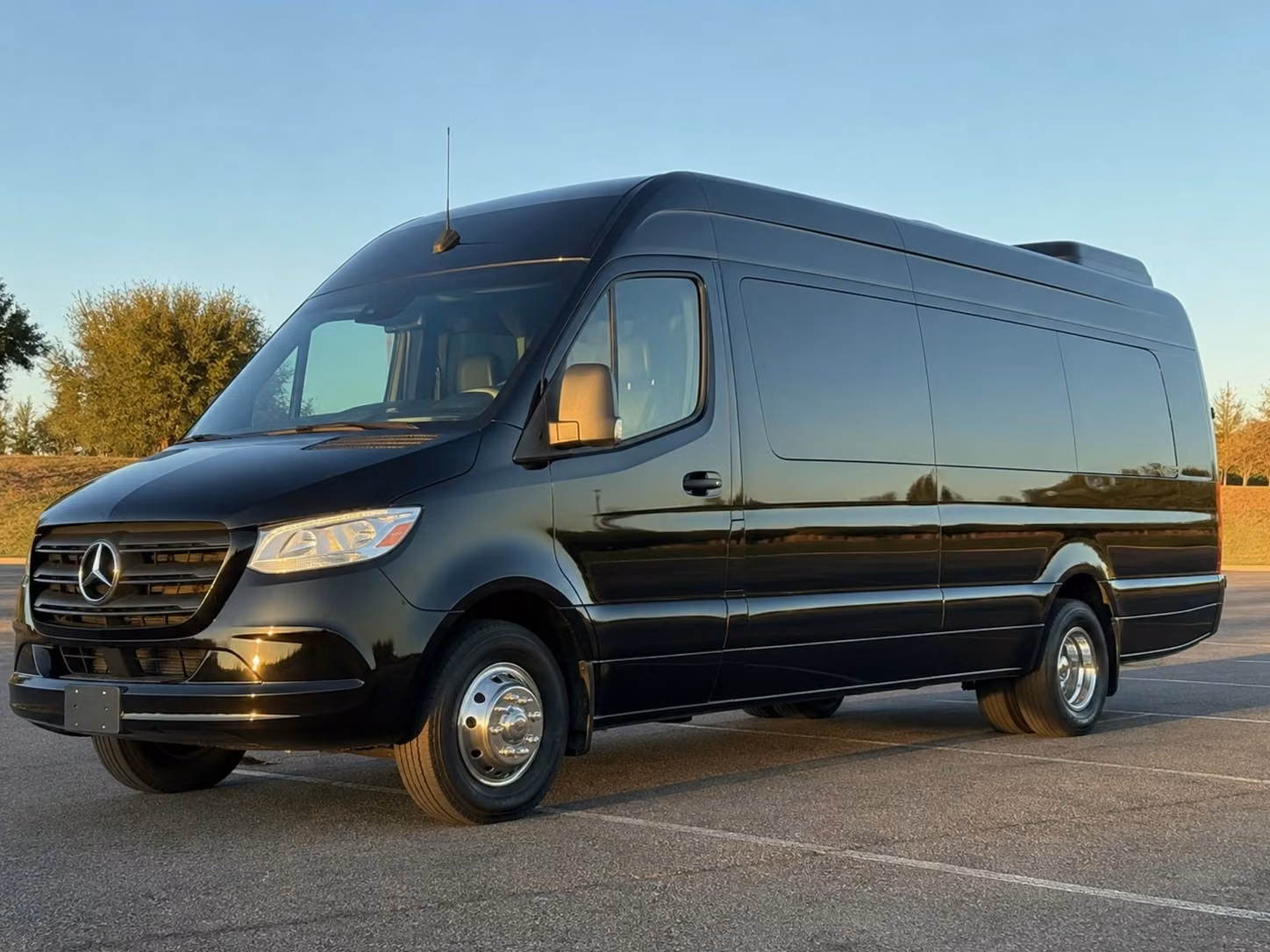 sprinter van with driver